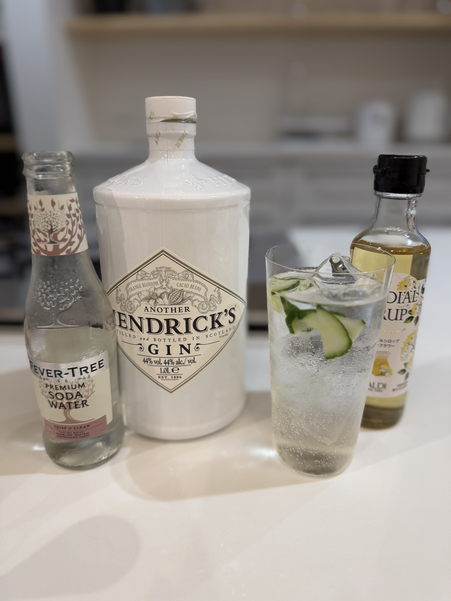 Another Hendrick'sで作ったAnother Fizz